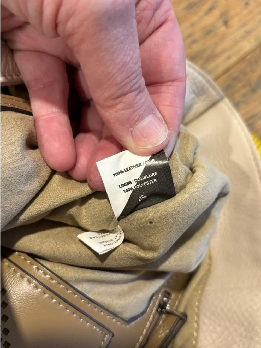 PHILO Beige Convertible Backpack - Picture 11 of 16